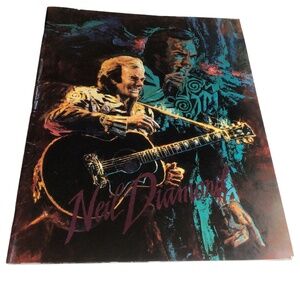 NEIL DIAMOND 1991 LOVESCAPE TOUR CONCERT PROGRAM SOUVENIR BOOK